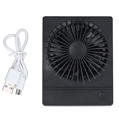 Mini ventilador portátil USB, ventilador de escritorio pequeño multifuncional de 3 engranajes con diseño silencioso, ventilador eléctrico de refrigera