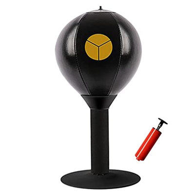 Pelota De Velocidad De Boxeo, Pelota De Ventilación De Escritorio, Bolsa para Reflejos De Fitness, Equipo De Entrenamiento De Reacción De Descompresió