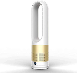 STTTBD Ventilador de Escritorio sin aspas Aire Acondicionado Ventilador de pie con Control Remoto Temporizador Ventilador de Torre oscilante silencios en oferta