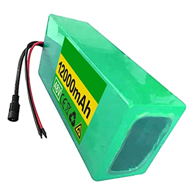 FREEDOH Batería Bicicleta Eléctrica De 48V 12Ah Paquete Batería Bicicletas Calle Eléctricas Litio De 12000mAh 13S4P con Cargador De 54,6V 2A Y BMS Bat