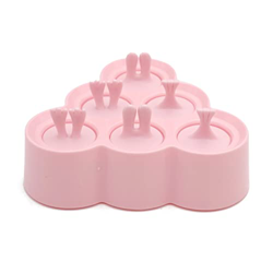 SECJSKJ Ice Cream Maker Machine Helados de Silicona moldes de paletas con Tapa Bricolaje Ice M OVE Cube Cube Bar Candy Bar Pop Maker M-Old Kitchen Acc en oferta