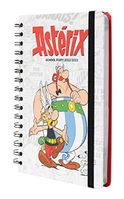 Agenda 2022 2023 semana vista Asterix y Obelix - Agenda A5 - Agenda escolar 2022 2023 desde agosto 2022 a julio 2023 │ Agenda semana vista - Vuelta al