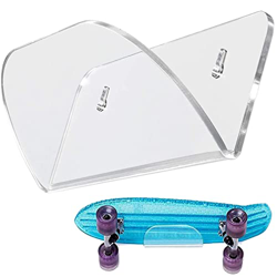 Maodom Portapatinetas Transparente | Organizador de monopatín montado en la Pared de acrílico Resistente para el hogar - Longboard Rack Skateboard Acc precio