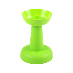 Soporte de plástico para helado antifluidez y antis Dirty Popsicle, soporte para especificación de escritorio de piel, color negro (verde, talla única características