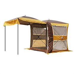 Carpa para Autos SUV, Carpas Familiares Multifuncionales para 3~4 Personas Al Aire Libre, con Revestimiento Resistente a Los Rayos UV, Almohadilla a P en oferta