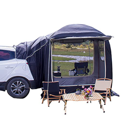 Tienda De Campaña para Puerta Trasera De Coche, 3~4 Personas Al Aire Libre Tiendas Familiares, Multifuncional Sin Necesidad De Construir, Se Puede Uti precio