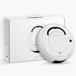 SANON Robot aspirador, robot de barrido 3 en 1 Aspirador robótico inteligente USB Recargable máquina de fregado ideal para pelo de mascotas, piso duro precio