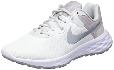 Nike Revolution 6 Premium, Running Shoe Mujer, White/Ocean Cube-Photon Dust, 40 EU