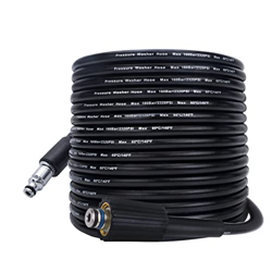 Manguera de hidrolimpiadora de repuesto 10 m * 160 bar, compatible con Black & Decker PW1300 PW1400 / AR Blue Clean 100 series Limpiador de alta presi características