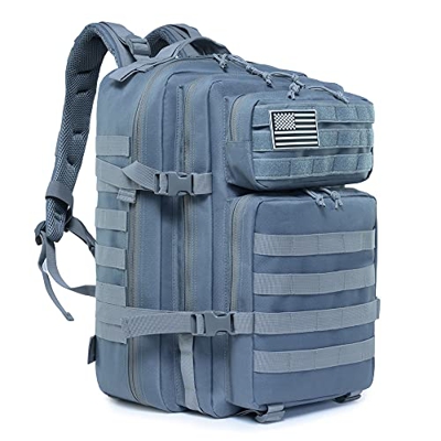 QT&QY Mochilas Militares Tácticas 45L Molle Mochila de asalto del ejército Bolsa Bug Out de 3 días mochila de senderismo para acampar