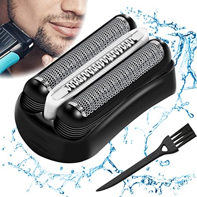 Compatible con Series 3 Afeitadora Eléctrica Cabezal,Repuesto para Afeitadora 32B Accesorios Esenciales Afeitadora Electrica Compatible con Braun 3 Se