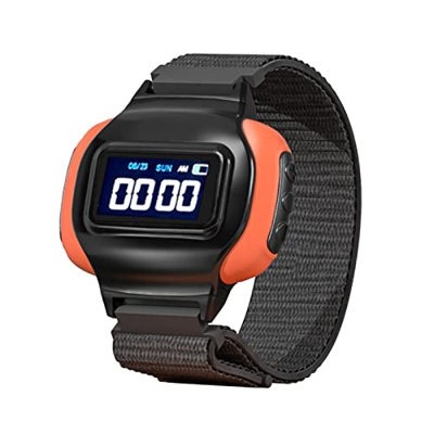 perfk Sleep Aid Wristband Unisex Small and Easy to Carry Tipo C Pulsera de Carga para aliviar el estrés, Negro