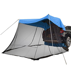 LANRU Parasol de extensión Trasera para Coche,Tienda Lateral del Tronco de Camping características