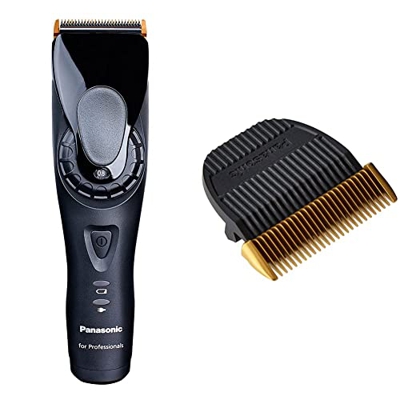 Panasonic ER-DGP82K801- Cortapelos profesional (funciona con batería y red), color negro + Cabezal de afeitado para ER-GP80,ER-GP81,ER-FGP82,ER-FGP72 