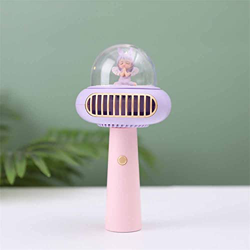 XieLind Conveniente Ventilador De Mano Ventilador Electrico USB Mini Pequeño Ventilador USB Dibujos Animados Pequeño Ventilador Lindo Chica De Ballet  en oferta