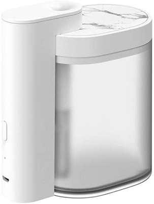 Jrechio Diseño geométrico Blanco USB Humidificador de Mudo doméstico y purificación de Aire portátil. zhangxianyu
