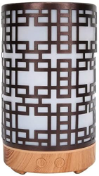 Jrechio Humidificador de Aire de 100 ml con Colorido Difusor de Aroma ultrasónico de luz de Noche for decoración del Dormitorio del hogar zhangxianyu precio