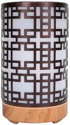 Jrechio Humidificador de Aire de 100 ml con Colorido Difusor de Aroma ultrasónico de luz de Noche for decoración del Dormitorio del hogar zhangxianyu