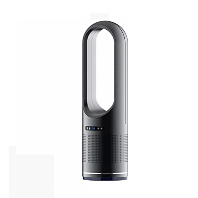 Ventilador De Torre Con Control Remoto, Ventilador Sin Aspas Y Calentador En Uno, Ventilador De Torre Con Enfriador De Aire De Velocidad De Viento Aju