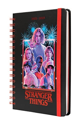 Agenda 2022 2023 semana vista Stranger Things - Agenda A5 - Agenda escolar 2022 2023 desde agosto 2022 a julio 2023 │Agenda semana vista - Agenda Stra