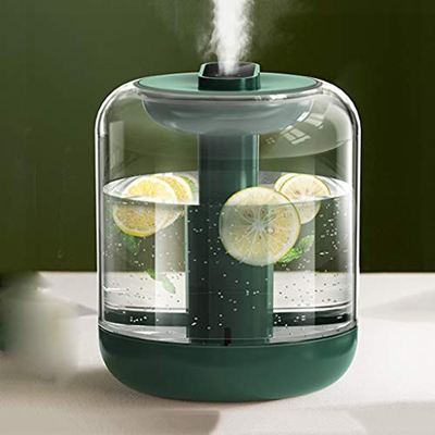 Jrechio Humidificador de aromaterapia de 1000ml USB Humidificador de Mute Mute Gran Niebla Volumen Diseño Verde zhangxianyu