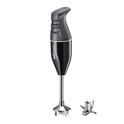 bamix Set de batidora de mano eléctrica EO140 CLASSIC con multicuchilla de acero inoxidable, 140 vatios, Regulable con 2 velocidades, Made in Switzerl características