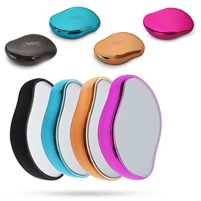 Xarlyss Depiladora indolora Original Depiladora Y Exfoliante Mágica Nanocristales Reutilizable Eliminación De Células Muertas Depilación Para Hombres 