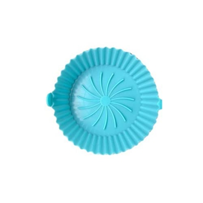DAZZLEEX Freidora de aire de silicona para freidora de aire, almohadilla de silicona para hornear, sartenes para hornear pasteles, cocina para el hoga