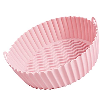 Unyee Olla de Silicona para freidora de Aire - Sartén de Silicona Antiadherente Reutilizable para freidora de Aire | Accesorios para Horno de freidora