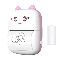 SHUAIGUO Mini Impresora Térmica Portátil BT Impresora Inalámbrica 200dpi con 1 Rollo de Papel Térmico Compatible con iOS para Imprimir Error Foto Memo características