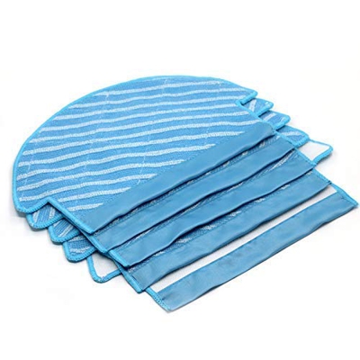 Yhcher robot de barrido reemplaza para Deebot DJ35 DN33 DN55 paño de limpieza Partes de aspirador 5 unids