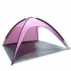 LUNLUN Tienda de Campamento de Viajes Plegable, pérgola portátil de 3 Puertas con Bolsa UVA Protectiont, for la Carpa de Playa de Picnic de Pesca Vera precio