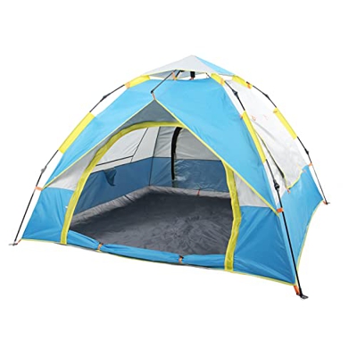 GUOG Tienda de Campaña Impermeable, Espacios Más Grandes Revestimiento Y Exterior de PU, Tienda de Campaña para 2‑3 Personas Senderismo Glamping Playa