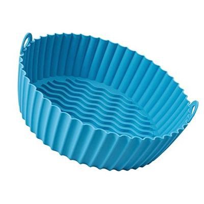 Revestimientos de Silicona para freidoras de Aire - Olla de Silicona Antiadherente Reutilizable para freidora de Aire - Sartén de Silicona para freido