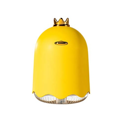 Jrechio Coche portátil USB Humidificador de Aire Fabricante de Niebla ultrasónica Niebla, difusor de Aceite Esencial, Divertido, Aroma al Pato Amarill