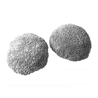 YhCHER - Juego de 24 piezas de robot aspirador mopa robot168 188 para limpiar la ventana de la fregona de paño Weeper Partes de aspirador (color: gris