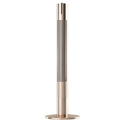 Grandeals Ventilador de Torre de 43,3” con Control Remoto, oscilante 85°, 3 Modos, 3 velocidades, Ventilador silencioso sin aspas, Temporizador de 2 a