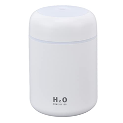 Teamsky Mini humidificador, difusor de Aceite Esencial de aromaterapia con luz Nocturna RGB, humidificador de Escritorio Personal USB para automóvil,  en oferta