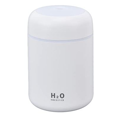 Teamsky Mini humidificador, difusor de Aceite Esencial de aromaterapia con luz Nocturna RGB, humidificador de Escritorio Personal USB para automóvil, 
