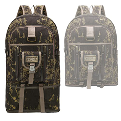 LEcylankEr Mochila Senderismo 56/75L, Para Hombres y Mujeresmochila de Viaje Mochila Para Deportes Aire Libre Mochila Trekking, Para Acampar Supervive características