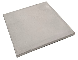 Sicignano Base de rodillo de silenciador 50 x 50 x 4 cm (alto) 22 cm Liso Base de apoyo para sombrilla decoración de jardín en oferta