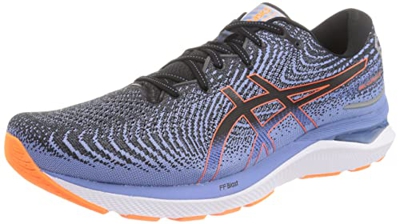 Asics Cumulus 24 Zapatillas de Carretera para Hombre Negro Celeste 43.5 EU
