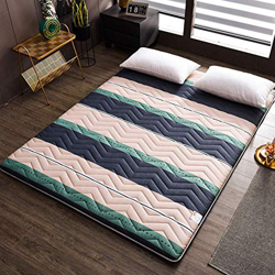 ZCYX Colchón Plegable Colchoneta de Piso Doble Individual Colchoneta para Dormir Siesta Colchones de futón japoneses Colchón para Dormir para Piso par en oferta
