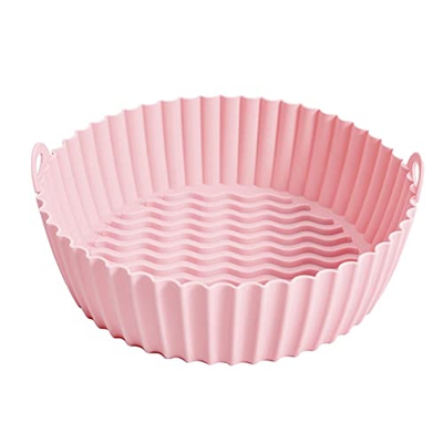 Zhihui Molde de Air Fryer – Freidora de aire antiadherente reutilizable de silicona | Frías de aire caliente fáciles de limpiar y aptas para alimentos