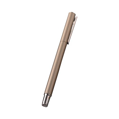 SHUAIGUO Pluma estilográfica con cartucho de tinta Estuche metálico para bolígrafo Iridio Punta de bolígrafo Aspecto mate Punta de 0,38 mm Flujo suave