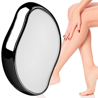 Vibbang Crystal Hair Eraser, Nano Crystal Herramienta de Depilación Sin Dolor, Borrador de Pelo de Cristal, depilación física, depiladora Segura sin D