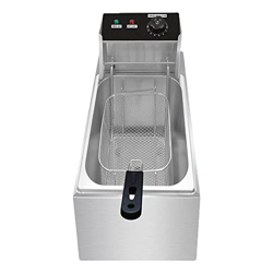 Lechnical Freidora eléctrica doméstica 4L Funciones múltiples pequeña Temperatura Constante automática 1500W freidora de Acero Inoxidable de Alta Pote características