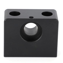 Zhat Carcasa del Cojinete de la Impresora, Aspecto Brillante Carcasa del Cojinete de la Impresora 3D Fácilmente Reemplazable Color Negro Conveniente Y en oferta