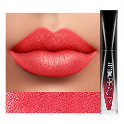 Maquillaje lápiz labial mate labio aterciopelado lápiz labial líquido resistente al agua de larga duración duradero brillo de labios desnudo belleza c