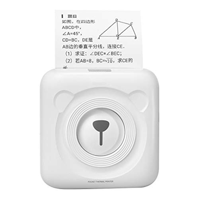 CUYUFIA Impresora térmica portátil BT4.0 Impresora fotográfica inalámbrica impresora de bolsillo sin tinta